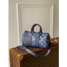 LOUIS VUITTON-M57844 루이비통 네이비 블루 모노그램 프린트 키폴 XS