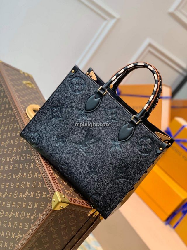 LOUIS VUITTON-M58522 루이비통 블랙 모노그램 앙프렝뜨 온더고 MM