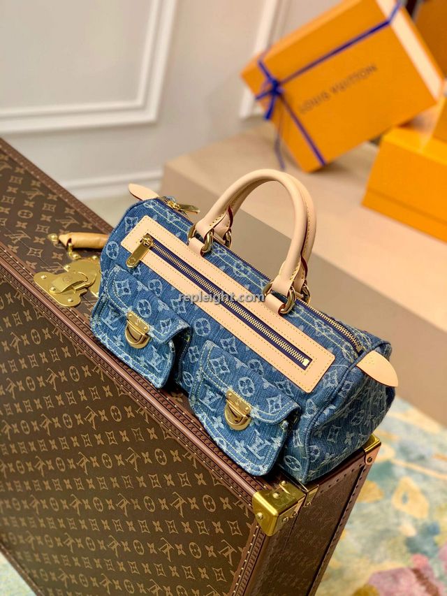 LOUIS VUITTON-M95019 루이비통 모노그램 데님 네오 스피디