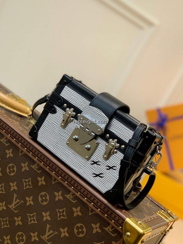 LOUIS VUITTON-M55309 루이비통 실버 쁘띠드 말