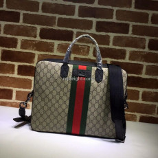 GUCCI-387102 구찌 web GG 수프림 서류 가방