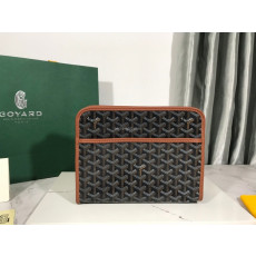 GOYARD-고야드 블랙/탠 쥬방스 JOUVENCE MM 이브닝 클러치백