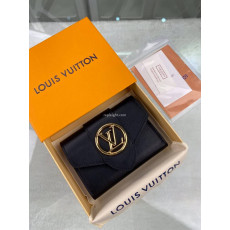 LOUIS VUITTON-M69175 루이비통 블랙 LV 퐁 뇌프 컴팩트 월릿