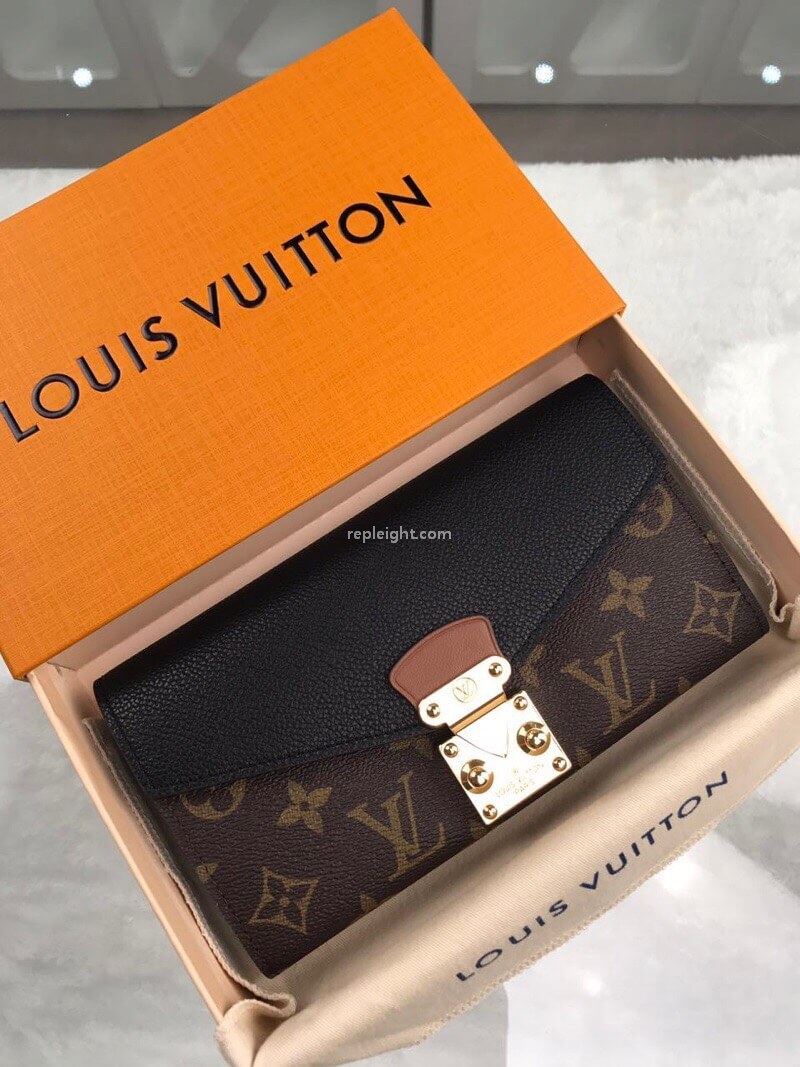 LOUIS VUITTON-M58415 루이비통 모노그램 팔라스 월릿 블랙