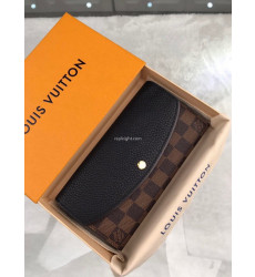 LOUIS VUITTON-N61261 루이비통 다미에 에벤 블랙 노르망디 월릿