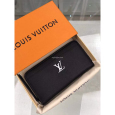 LOUIS VUITTON-M62622 루이비통 블랙 송아지 가죽 지피 락미 월릿