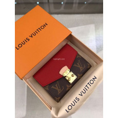 LOUIS VUITTON-M67478 루이비통 모노그램 레드 송아지 가죽 팔라스 컴팩트 월릿