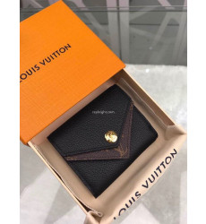 LOUIS VUITTON-M64420 루이비통 모노그램 토뤼옹 느와르 더블 V 컴팩트 월릿