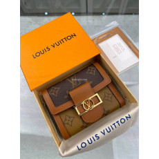 LOUIS VUITTON-M68725 루이비통 모노그램 리버스 도핀 컴팩트 월릿