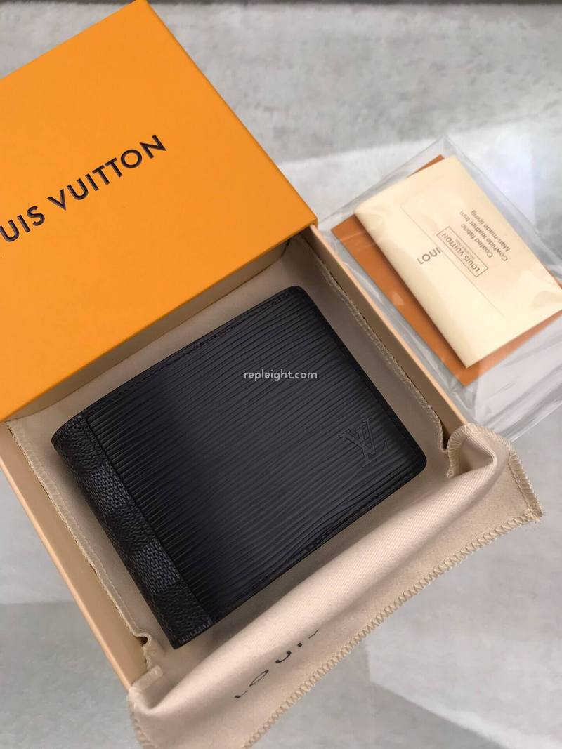 LOUIS VUITTON-M67896 루이비통 에삐 레더/다미에 그라파이트 멀티플 월릿