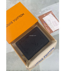 LOUIS VUITTON-M80152 루이비통 블랙 모노그램 앙프렝뜨 미디엄 컴팩트 월릿