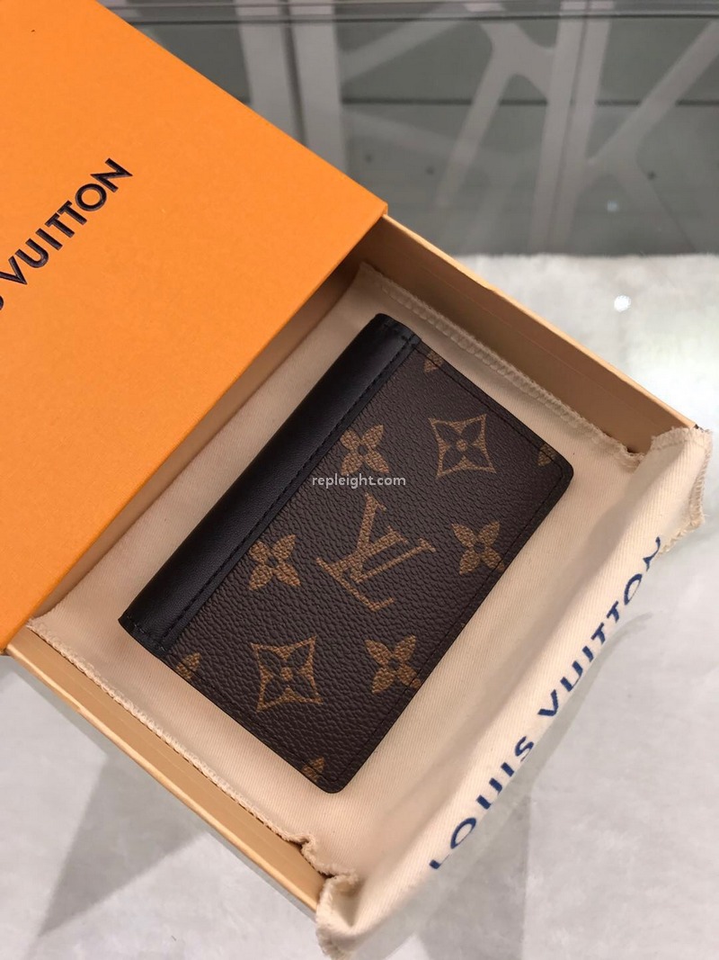 LOUIS VUITTON-M60111 루이비통 모노그램 마카사르 캔버스 포켓 오거나이저