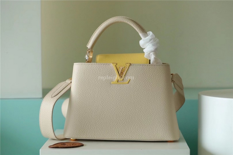 LOUIS VUITTON-M59883 루이비통 크렘 토뤼옹 카퓌신 MM