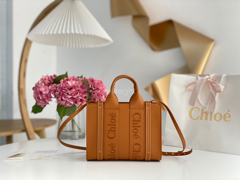 CHLOE - 끌로에 Mini woody tote bag