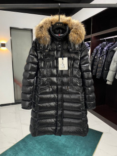 몽클레어-MONCLER-Hermifur 여성 롱 다운 재킷