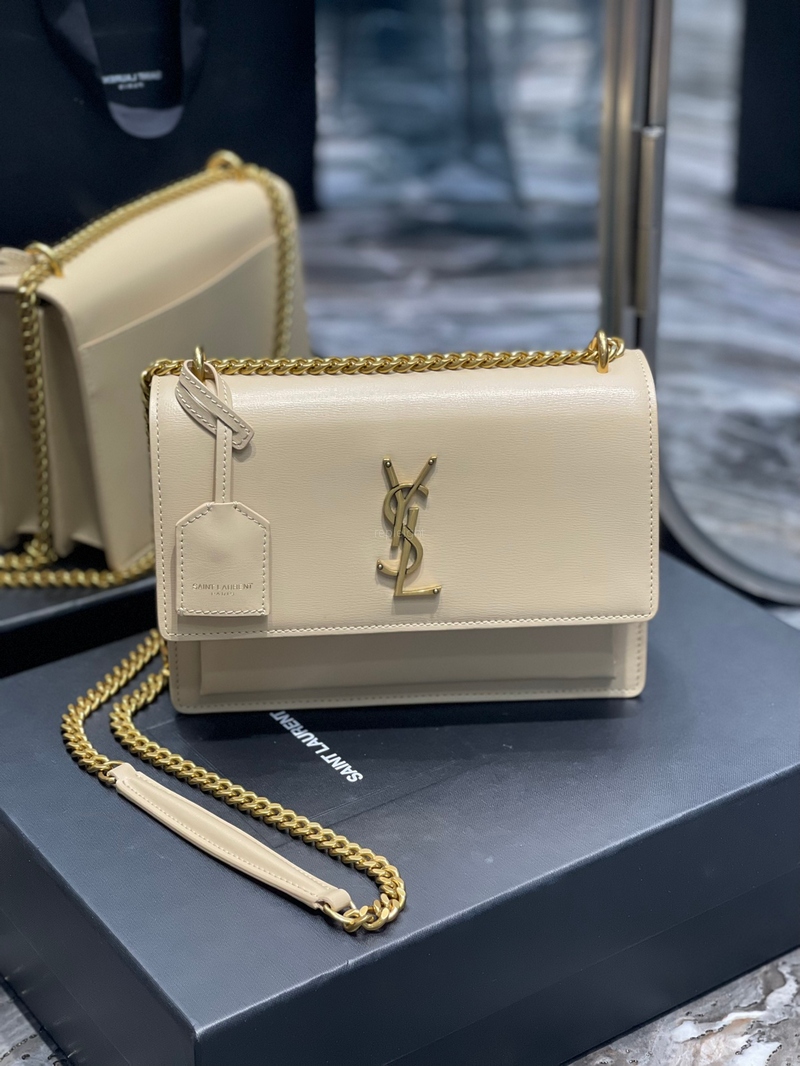 YSL-442906D420W9207 스무스 가죽  미디엄백