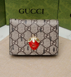 GUCCI-‎‎726247 FABB0 8659 더블 G 스트로베리 카드 케이스 지갑