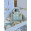 DIOR- 디올 M0505ONGE_M00Z LADY DIOR 미니 백