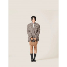 MIUMIU - 미우미우 MH1871_13LO_F043T_S_232 Double-breasted houndstooth check jacket