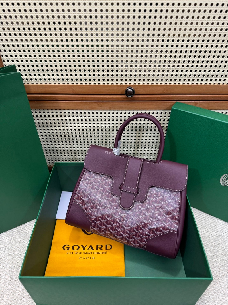 GOYARD-고야드 카바스 사이공 토트 백 (11)