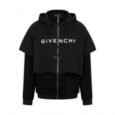 Givenchy -‎ 지방시 23253-D70 Sweat jacket in mixed materials