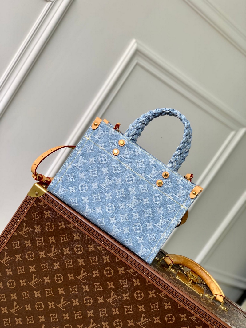 LOUIS VUITTON-루이비통 M24897 모노그램 데님 렛 고 PM