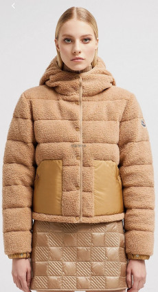 몽클레어-MONCLER J20931A000495977H22B Audrieu 테디 쇼트 다운 재킷